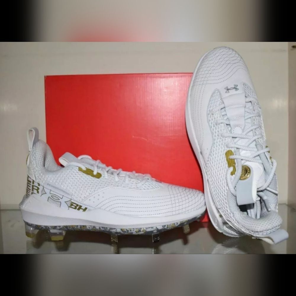 New Under Armour Bryce Harper HOVR Cleats Size 15